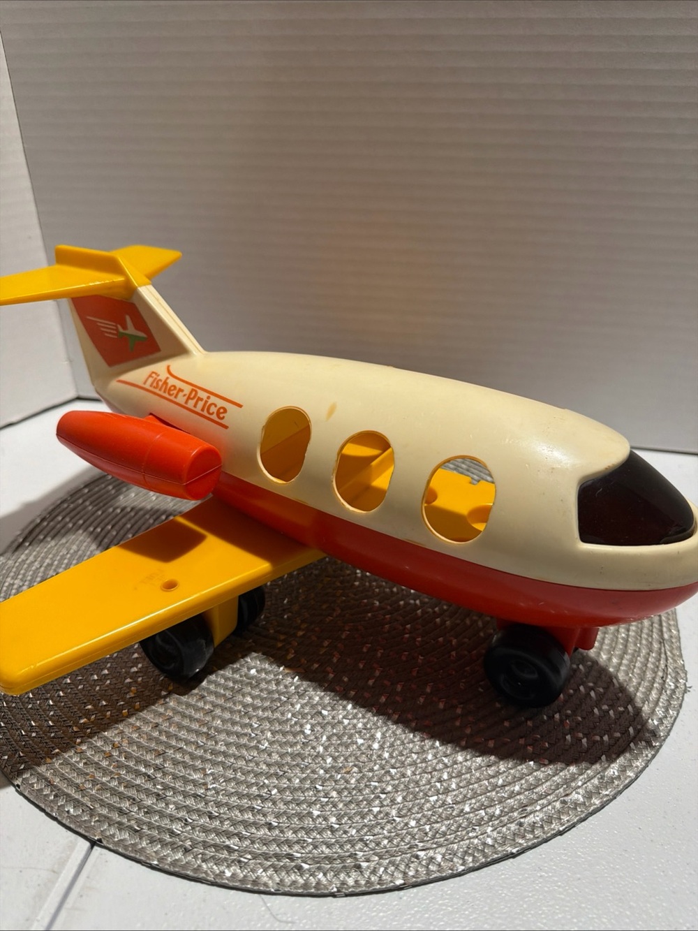 Fisher-Price Yellow & Cream Toy Airplane for Kids - Picture 5 of 5